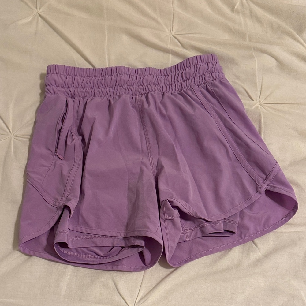 Women's Purple Athletic Shorts